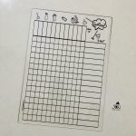 تابلو برنامه ریزی تمیزکاری